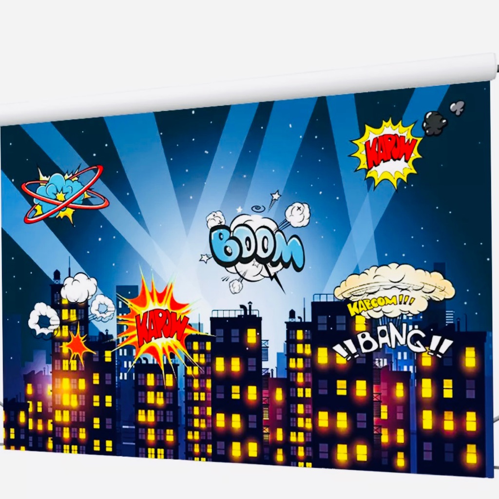 Superhero Backdrop!
